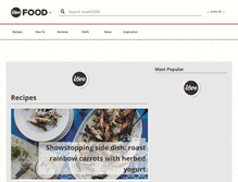 Tablet Screenshot of lovefood.com